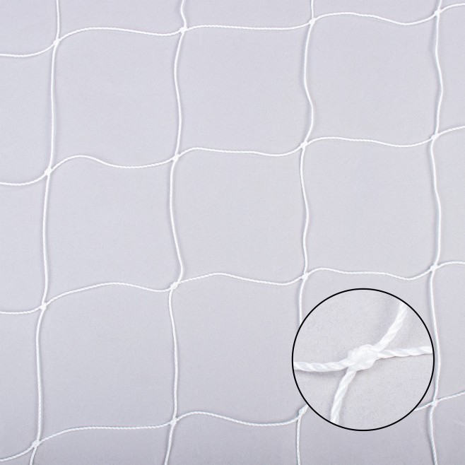 PAIR OF FOOTBALL 7 NETS (WITH KNOTS)