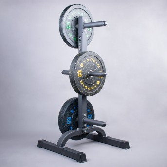 BLACK OLYMPIC BUMPERS RACK