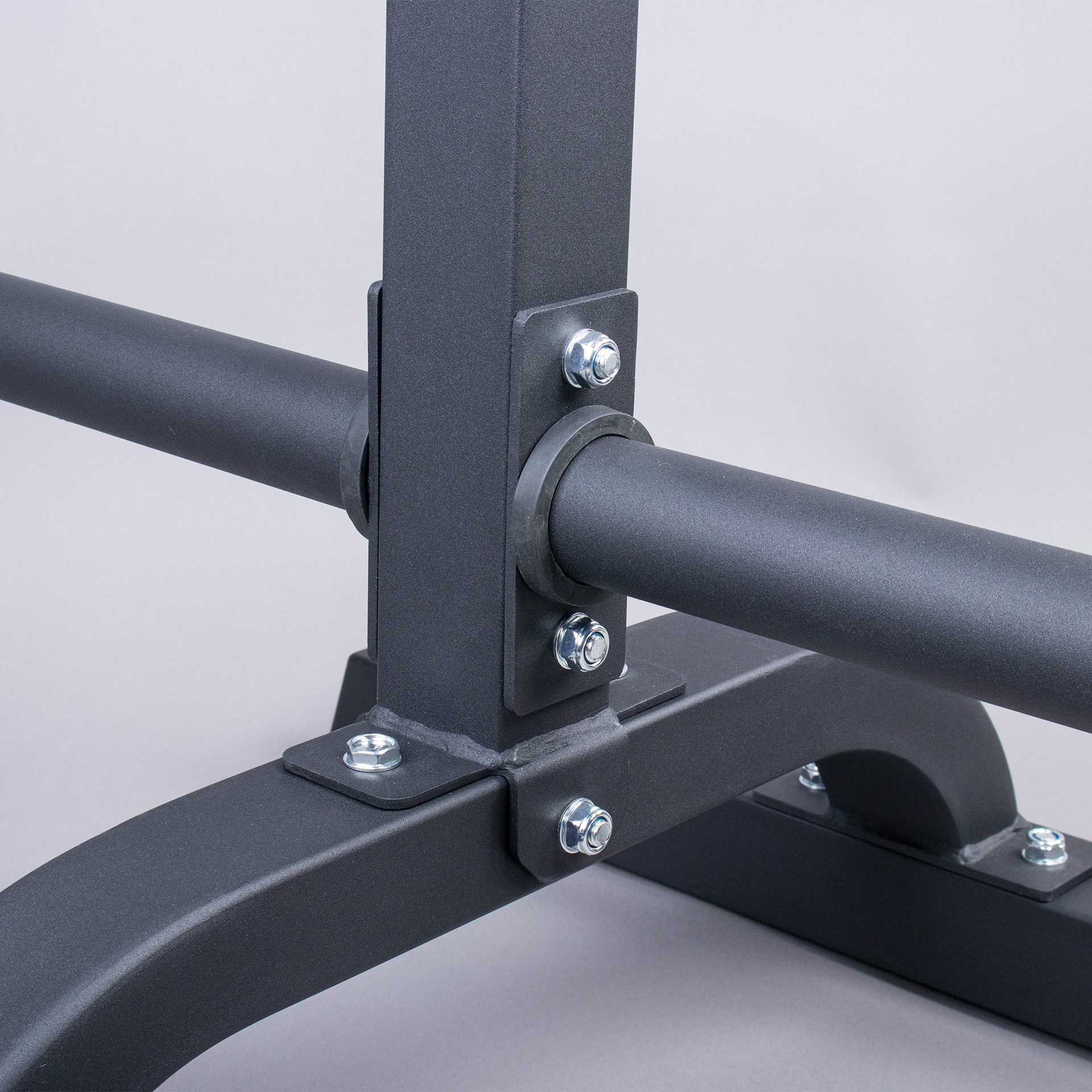 BLACK OLYMPIC BUMPERS RACK