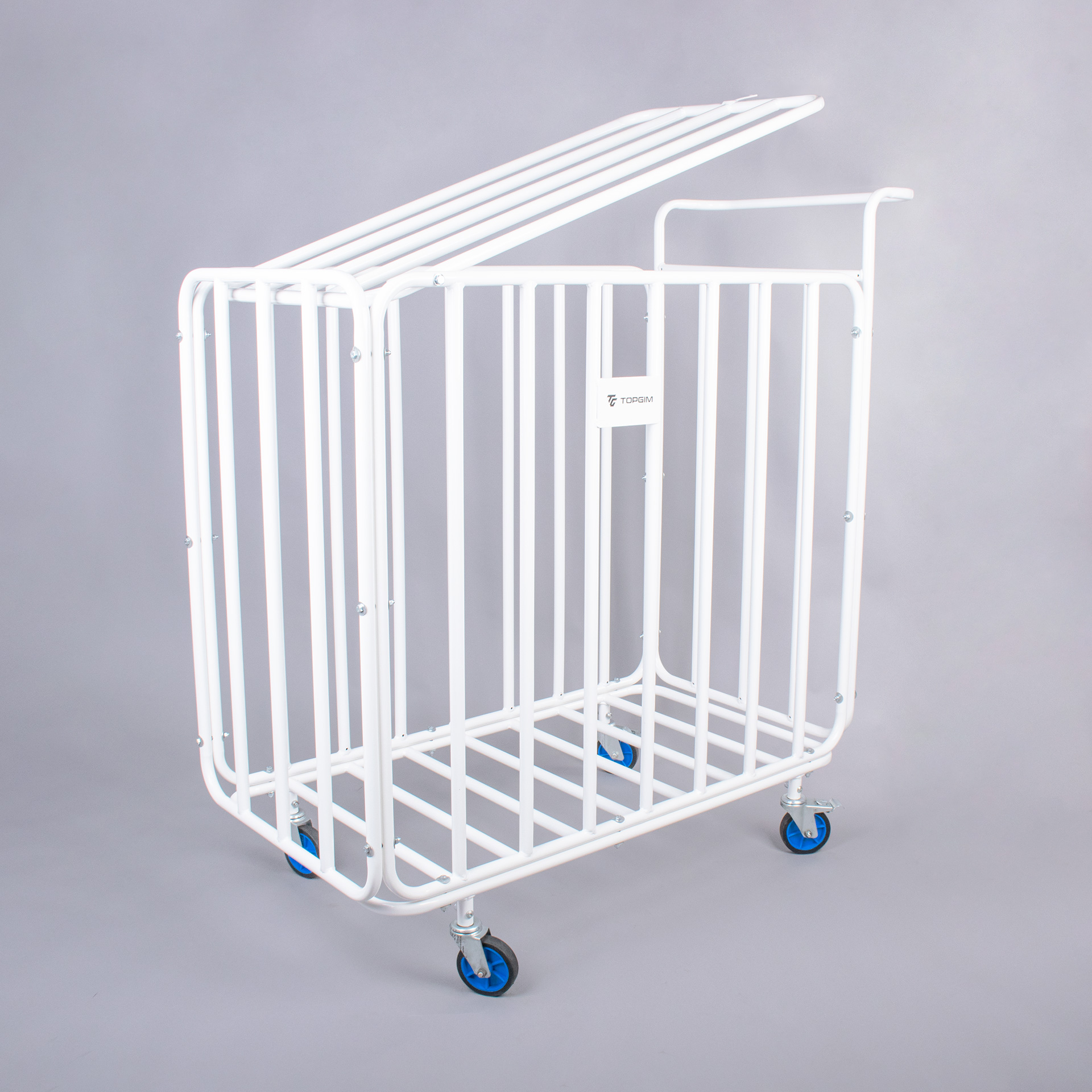TROLLEY FOR STORING AND TRANSPORTING MATERIALS