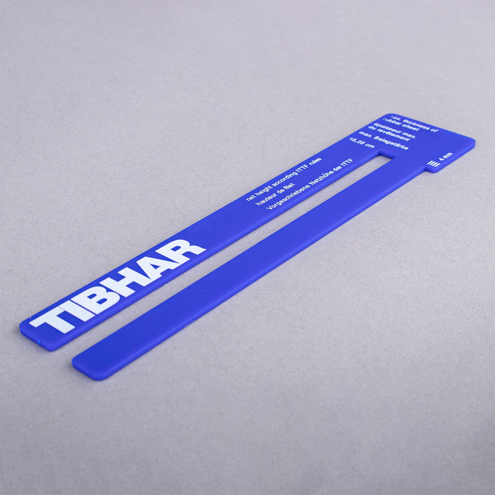 REGLA DE MEDICIÓN DE TENIS DE MESA TIBHAR