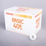 TABLE TENNIS BALL TIBHAR BASIC 40+SL (72 UNITS)