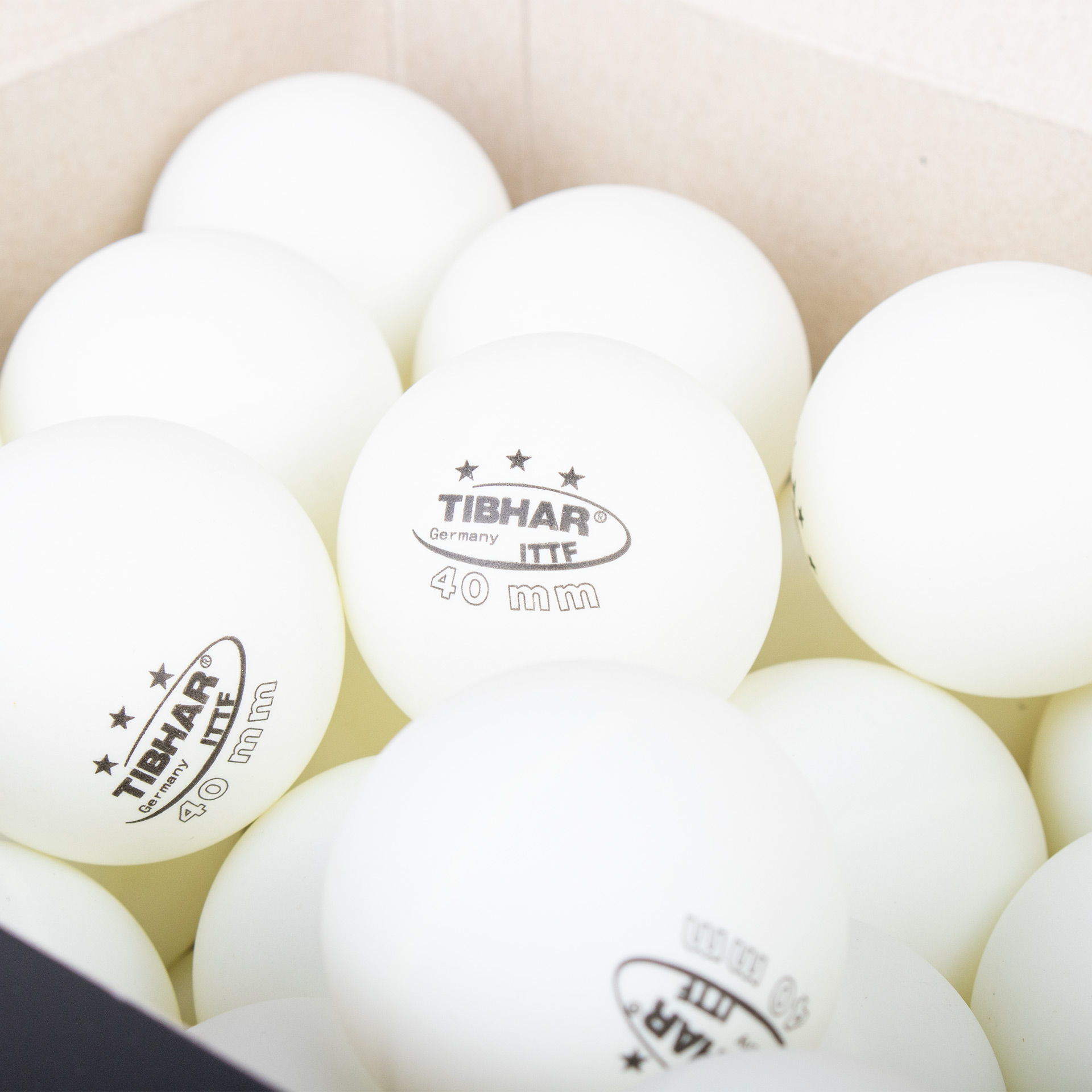 TABLE TENNIS BALL TIBHAR COMPETITION*** (72 UNITS)