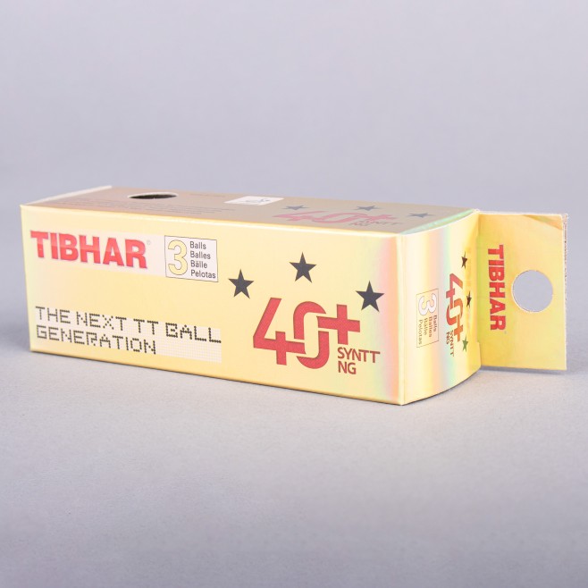 TABLE TENNIS BALL TIBHAR COMPETITION 40+SYNTT*** (3 UNI.)