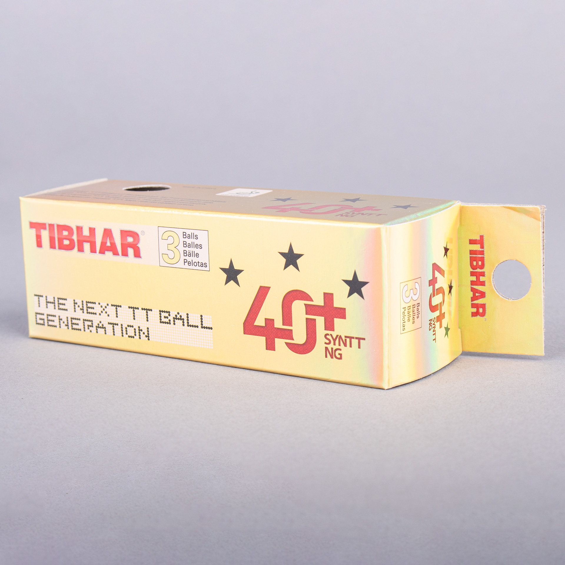 TABLE TENNIS BALL TIBHAR COMPETITION 40+SYNTT*** (3 UNI.)