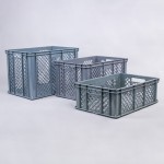PLASTIC BASKET FOR STORING MATERIALS