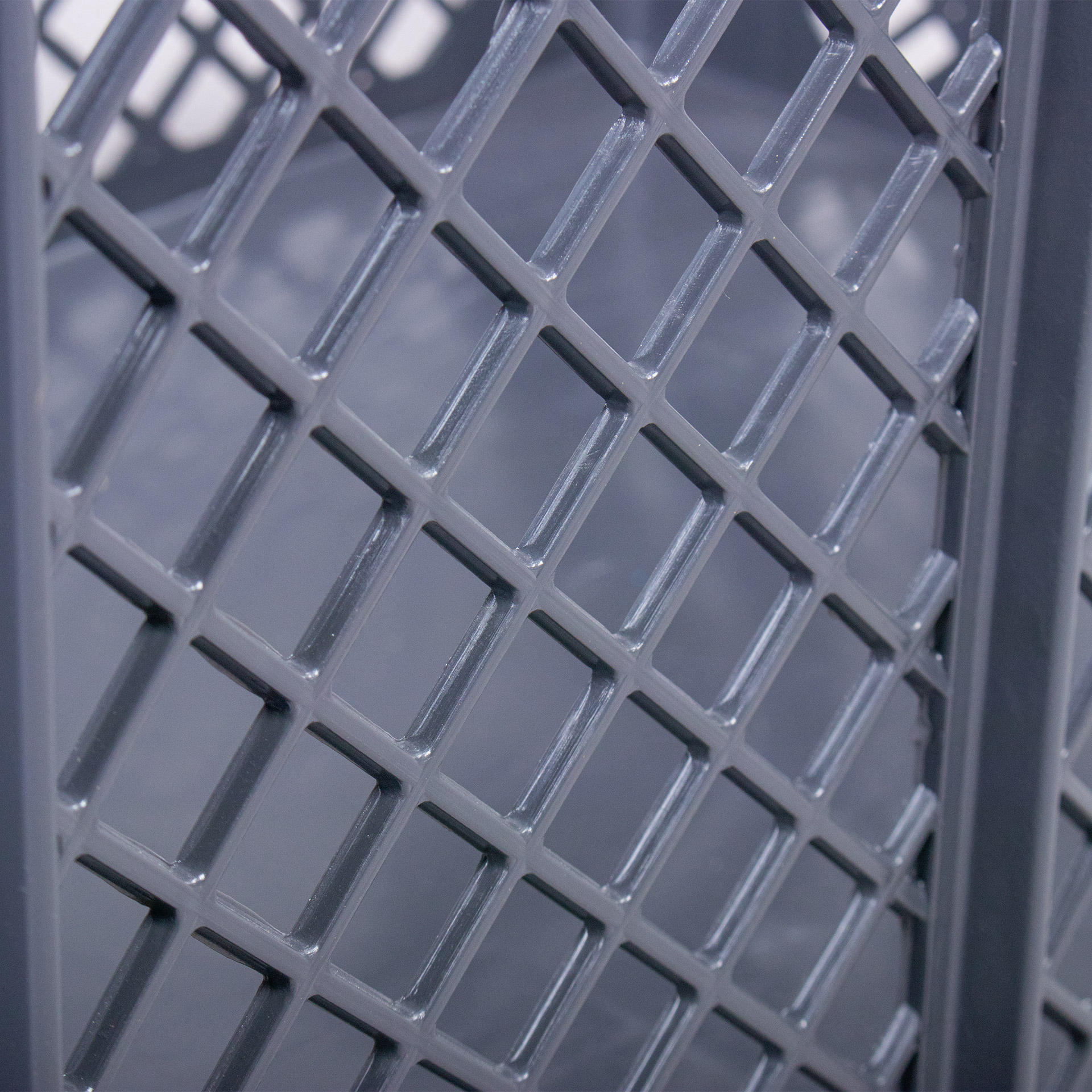 PLASTIC BASKET FOR STORING MATERIALS