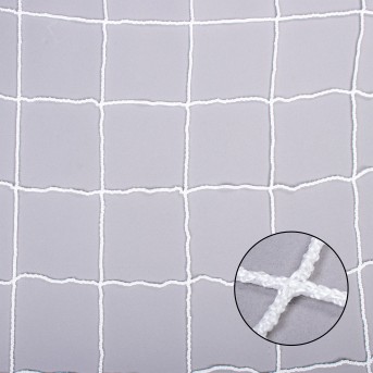 PAIR OF  FOOTBALL 11 GOAL NETS (KNOTLESS)
