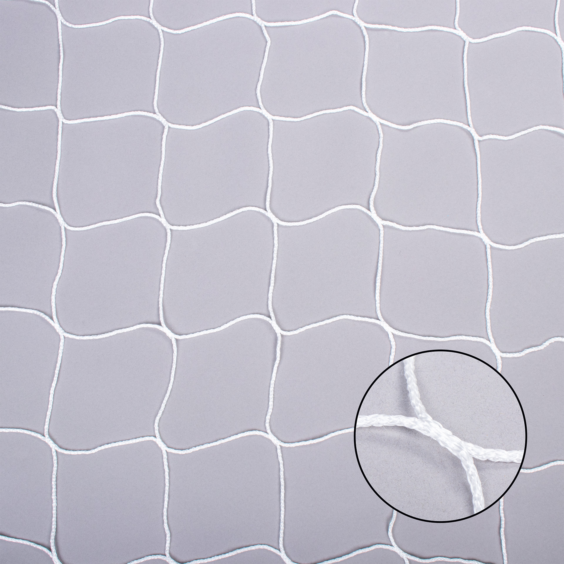 PAIR OF HANDBALL/FUTSAL GOAL NETS - INDOOR
