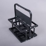 CESTA 6 BOTELLAS DE AGUA XSPORTS PLEGABLE PVC (sin botellas)
