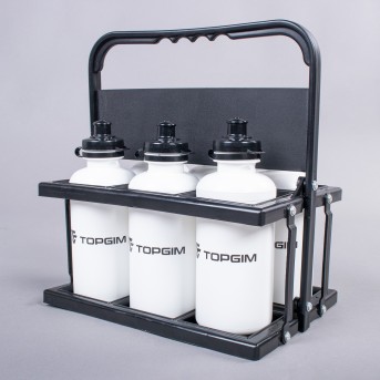 TOPGIM FOLDING PVC BASKET FOR 6 BOTTLES OF WATER
