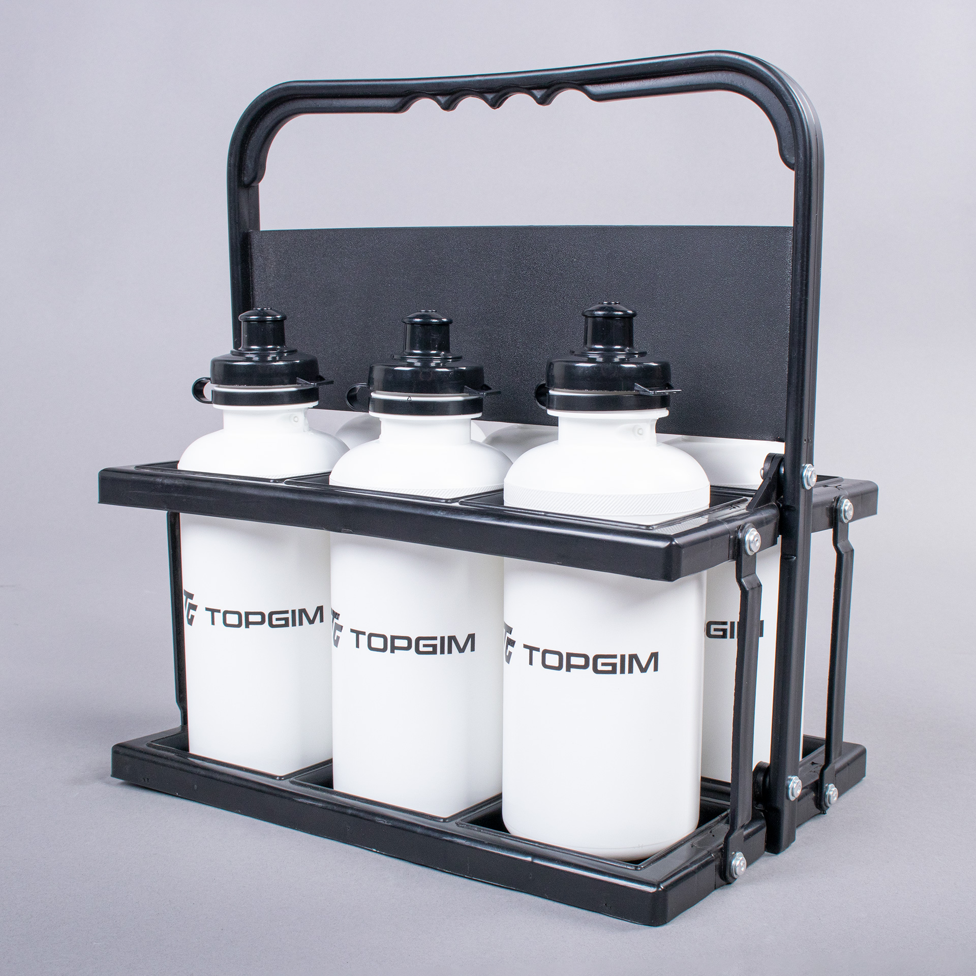 CESTA 6 BOTELLAS DE AGUA XSPORTS PLEGABLE PVC (sin botellas)