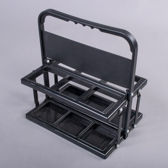 TOPGIM FOLDING PVC BASKET FOR 6 BOTTLES OF WATER
