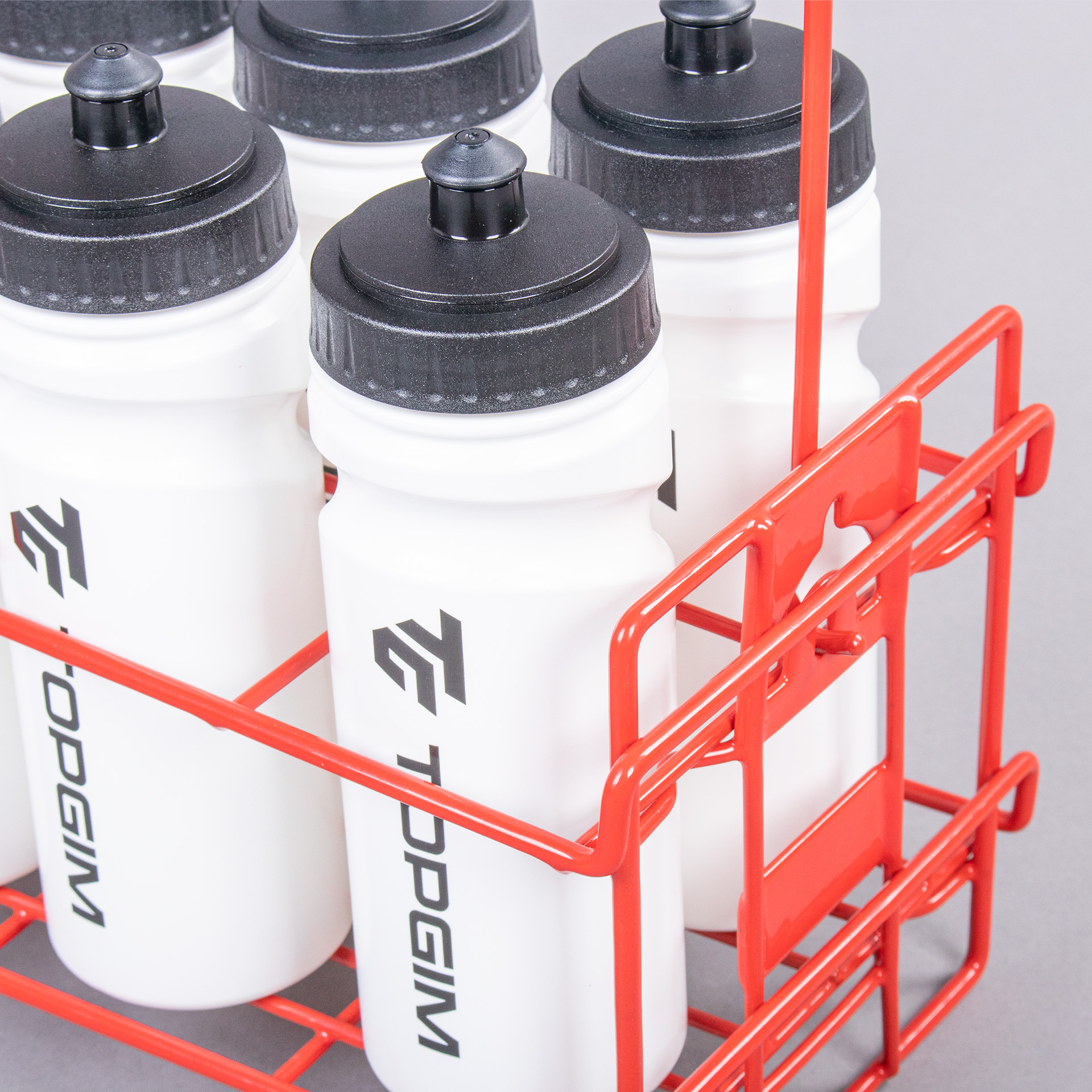 CESTA 6 BOTELLAS DE AGUA XSPORTS METALIZADA (sin botellas)