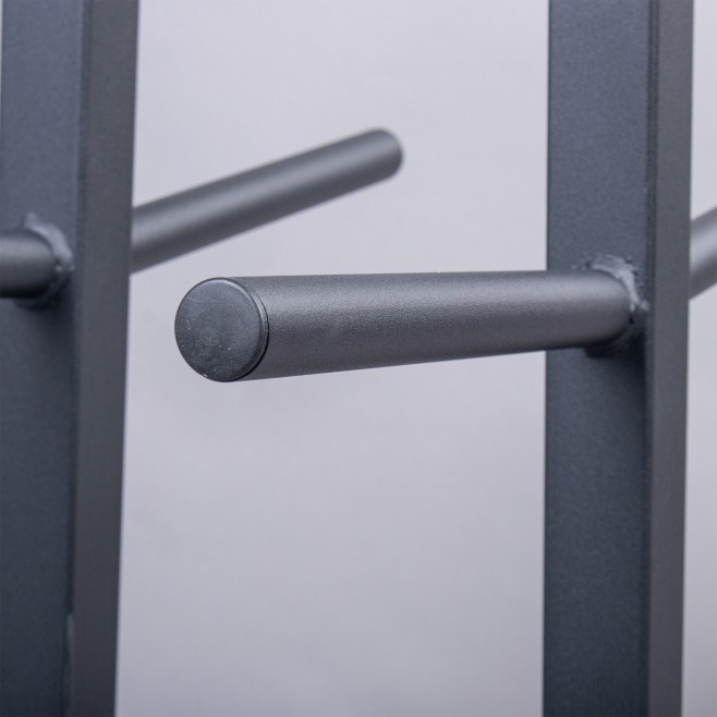 BLACK DOUBLE MEDICINAL BALL HOLDER