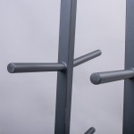 BLACK DOUBLE MEDICINAL BALL HOLDER