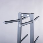 BLACK DOUBLE MEDICINAL BALL HOLDER