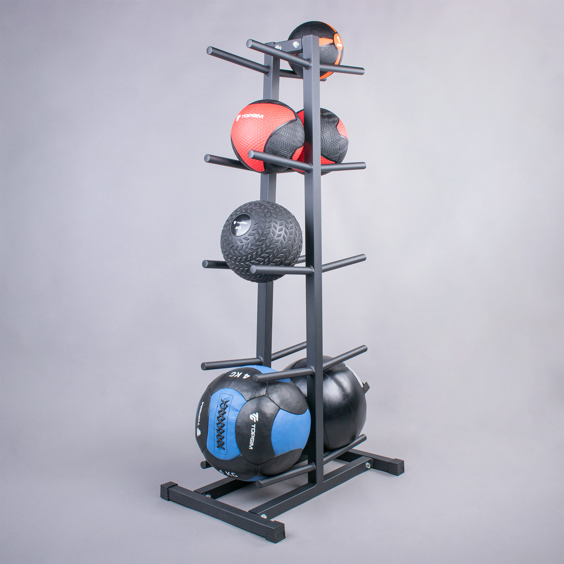 BLACK DOUBLE MEDICINAL BALL HOLDER