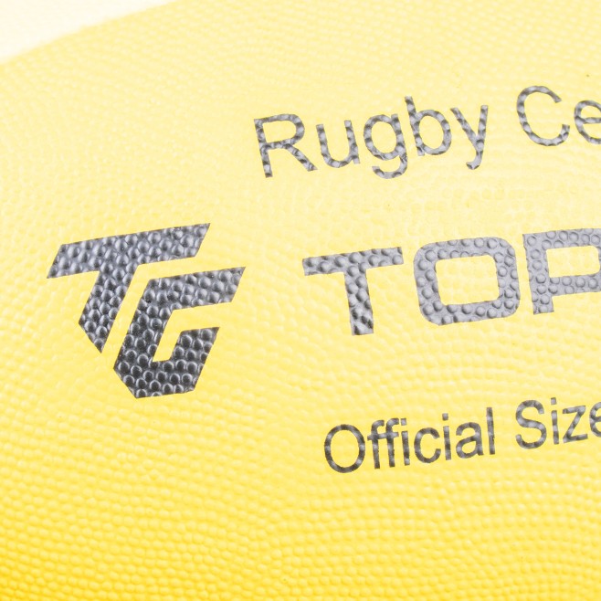 RUGBY BALL TOPGIM CELLULAR RUBBER