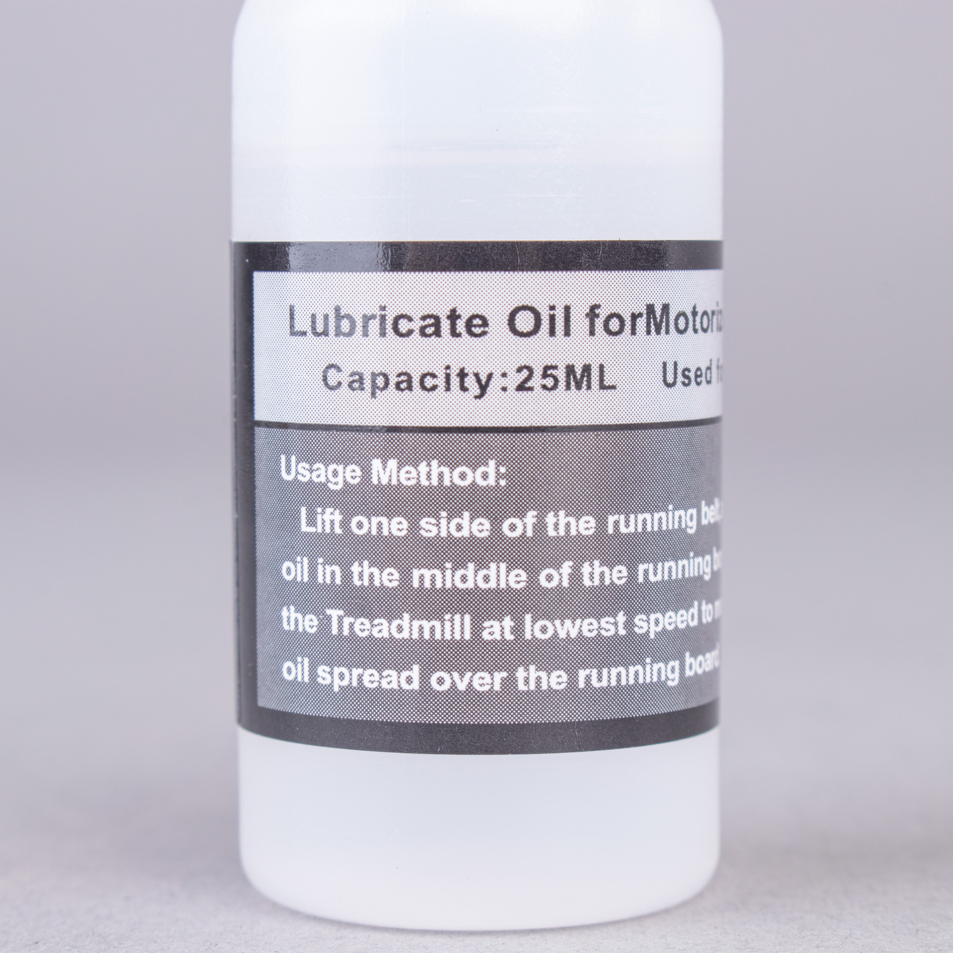 LUBRICATING OIL FOR TREADMILLS - 25ml