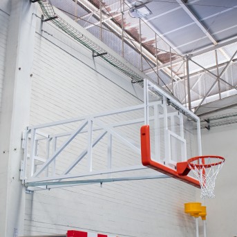 OFFICIAL BASKETBALL SET WITH SIDE REBOUND