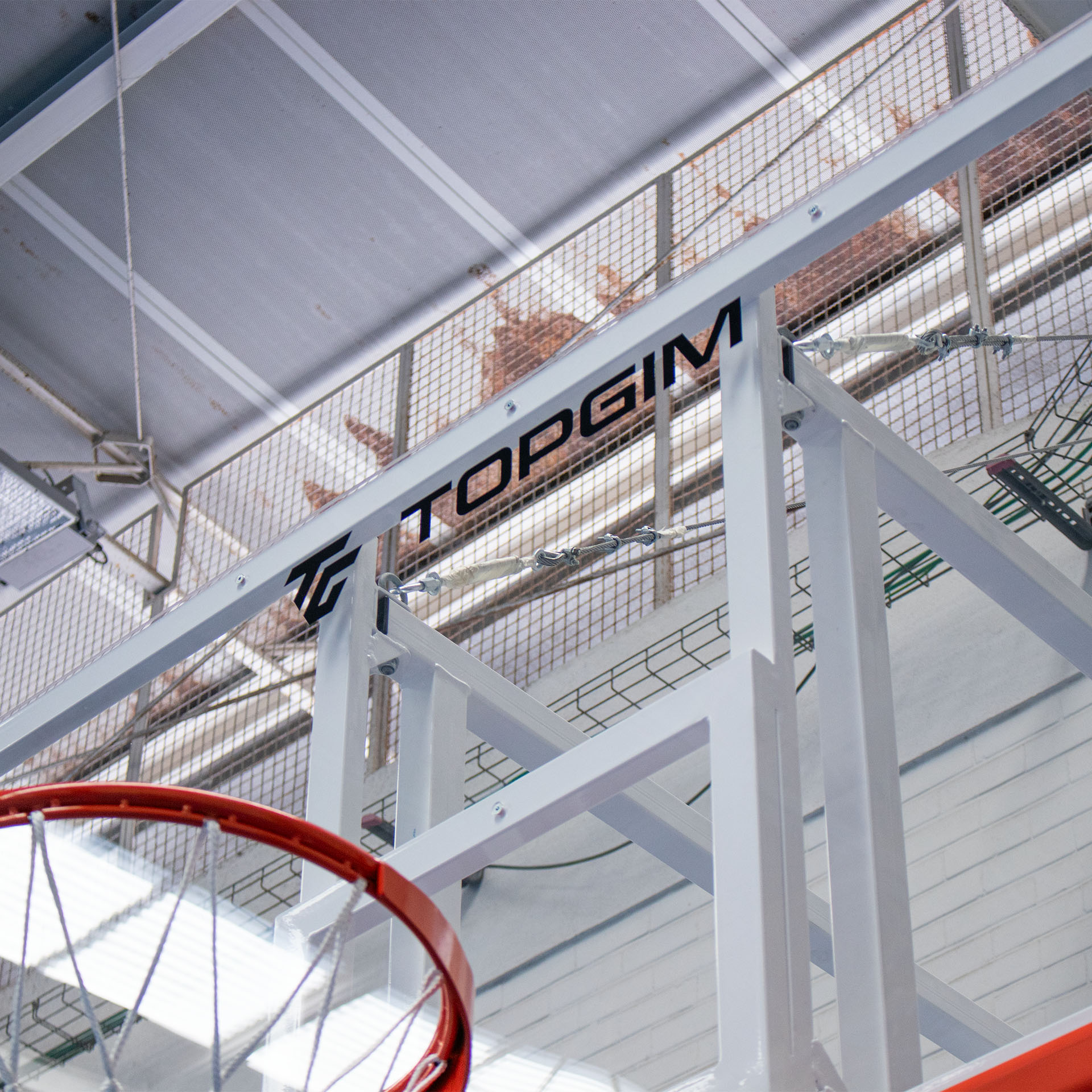 OFFICIAL BASKETBALL SET WITH SIDE REBOUND
