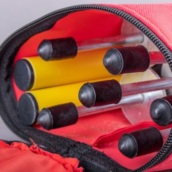 12 GYMNASTIC STICKS (NOZZLE+BAG)