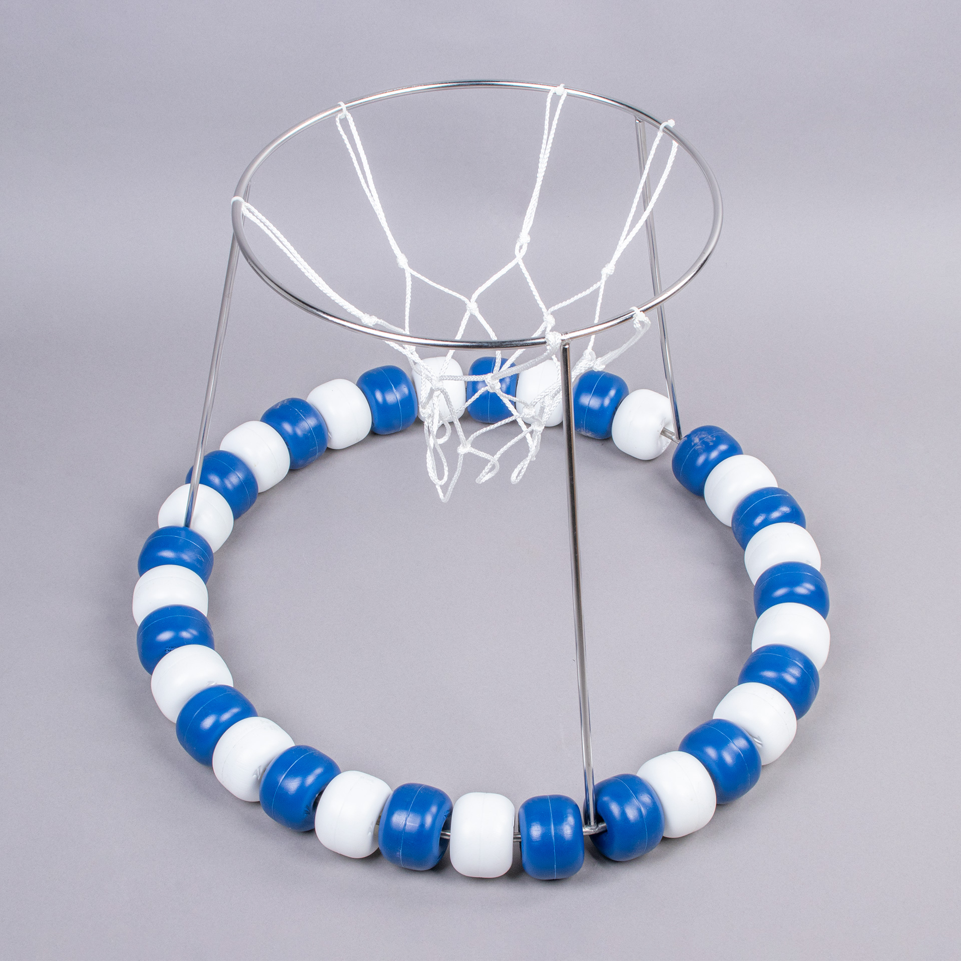 STAINLESS FLOATING BASKETBALL HOOP