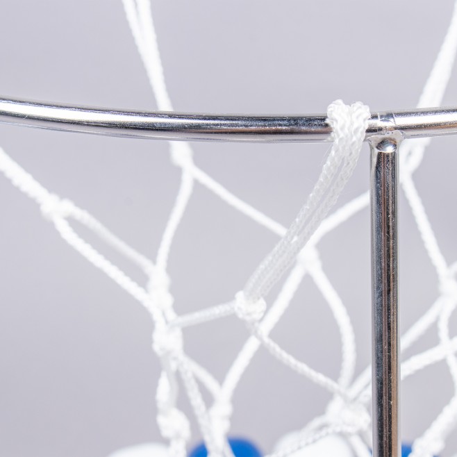 STAINLESS FLOATING BASKETBALL HOOP