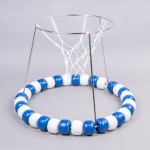 STAINLESS FLOATING BASKETBALL HOOP