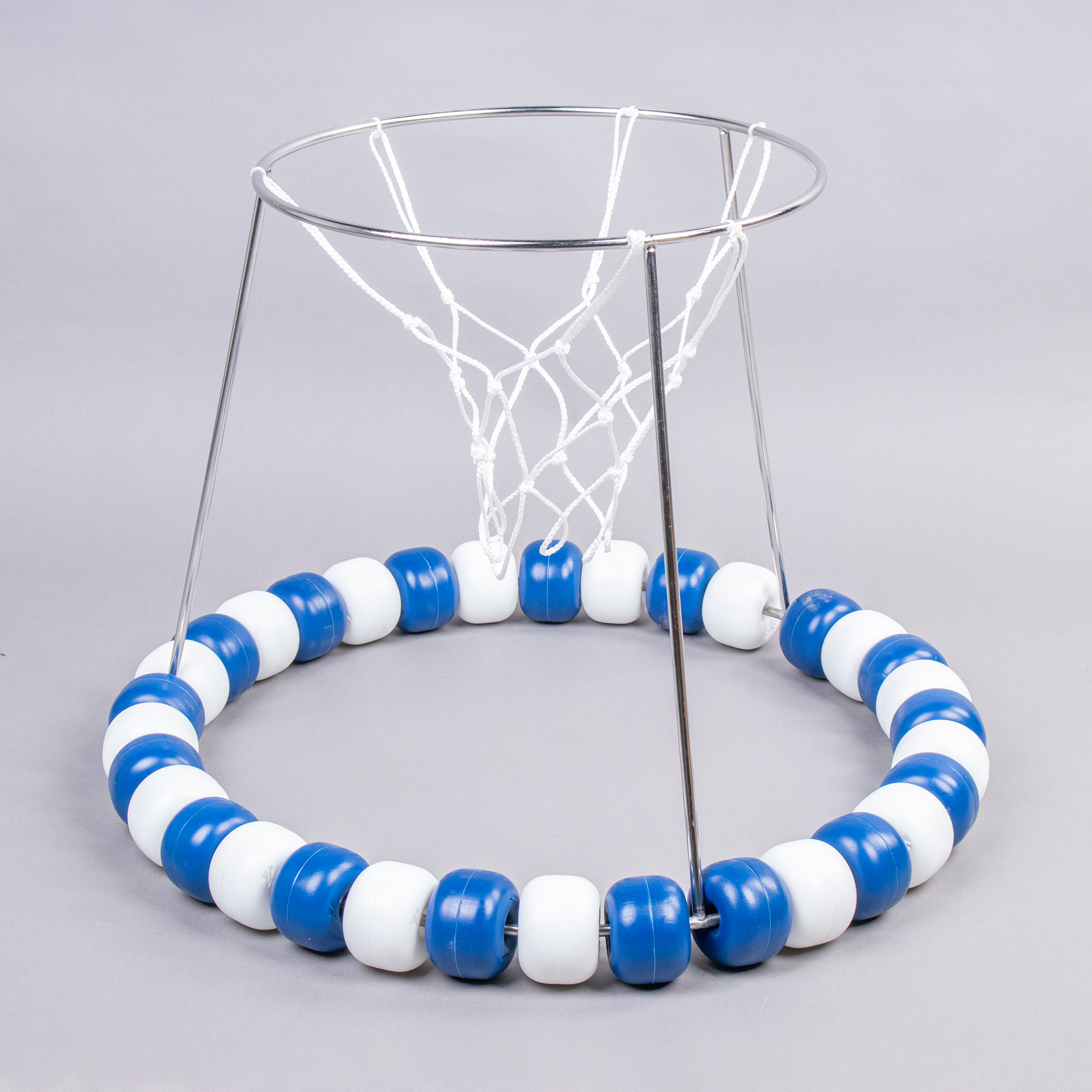 STAINLESS FLOATING BASKETBALL HOOP