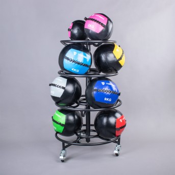 MEDICINE BALLS MOVABLE RACK MEDICINE BALLS MOVABLE RACK