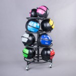 MEDICINE BALLS MOVABLE RACK