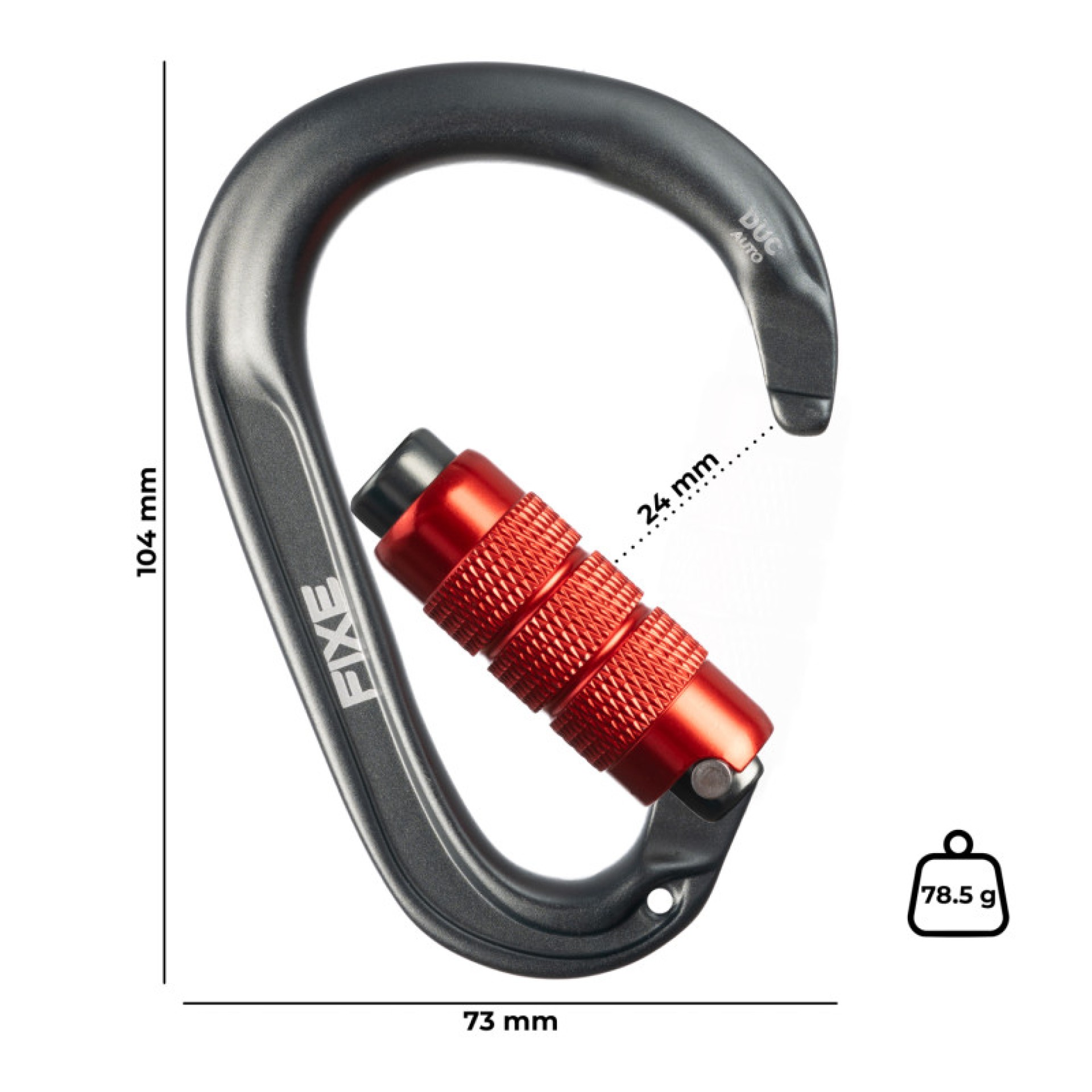MOSQUETON FIXE LOTUS CIERRE AUTOMÁTICO