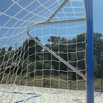 PORTER�A BALONMANO DE PLAYA ALUMINIO REDONDO