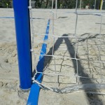 ROUND ALUMINUM BEACH HANDBALL GOAL