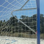 ROUND ALUMINUM BEACH HANDBALL GOAL