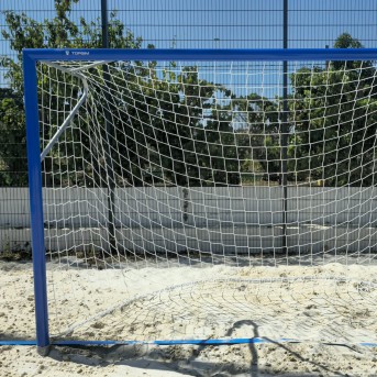 PORTER�A BALONMANO DE PLAYA ALUMINIO REDONDO