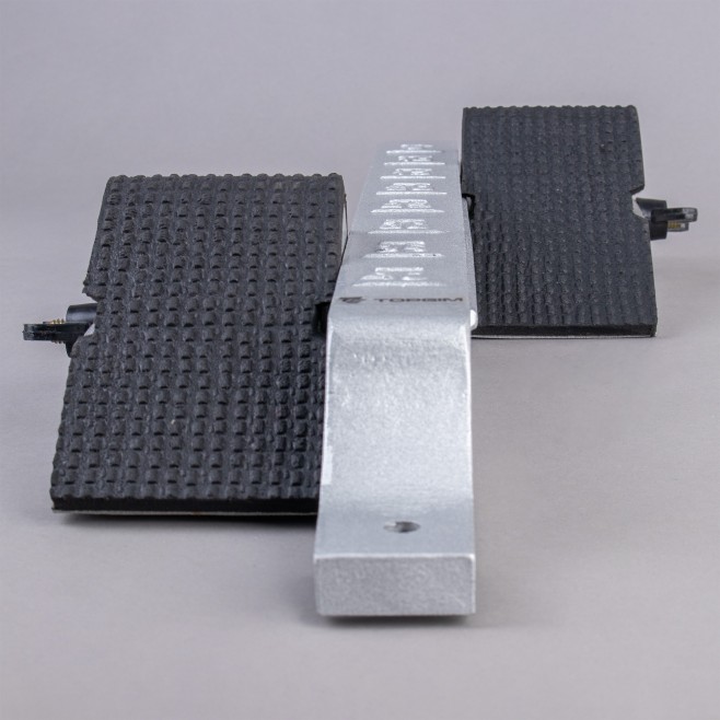 TACO DE SALIDA ESCOLAR AJUSTABLE DE ALUMINIO DOBLE