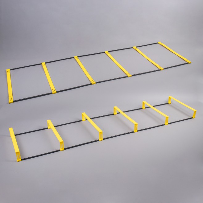 AGILITY AND SPEED LADDER WITH HURDLE