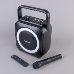 SISTEMA DE SONIDO PORTÁTIL FONESTAR BOX 35LED BATERÍA Y MICR