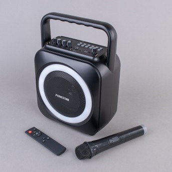 SISTEMA DE SONIDO PORT�TIL FONESTAR BOX 35LED BATER�A Y MICR
