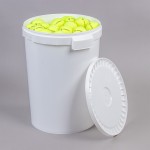 CUBO DE PELOTAS DE TENIS DE CAMPO TOPGIM (96 UNIDADES)