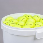 CUBO DE PELOTAS DE TENIS DE CAMPO TOPGIM (96 UNIDADES)