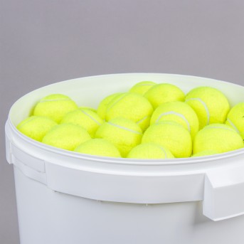 CUBO DE PELOTAS DE TENIS DE CAMPO DE BAJA PRESI�N (72 UNIDAD