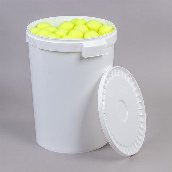 CUBO DE PELOTAS DE TENIS DE CAMPO DE BAJA PRESI�N (96 UNIDAD