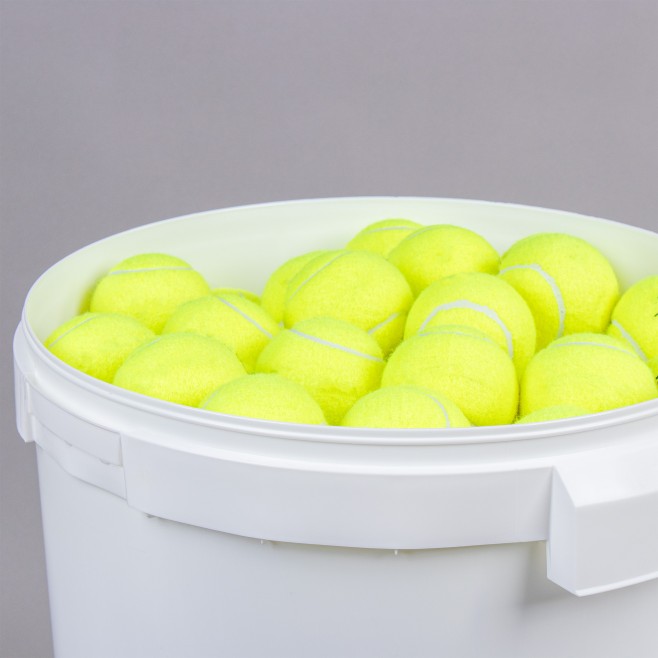 CUBO DE PELOTAS DE TENIS DE CAMPO DE BAJA PRESI�N (96 UNIDAD