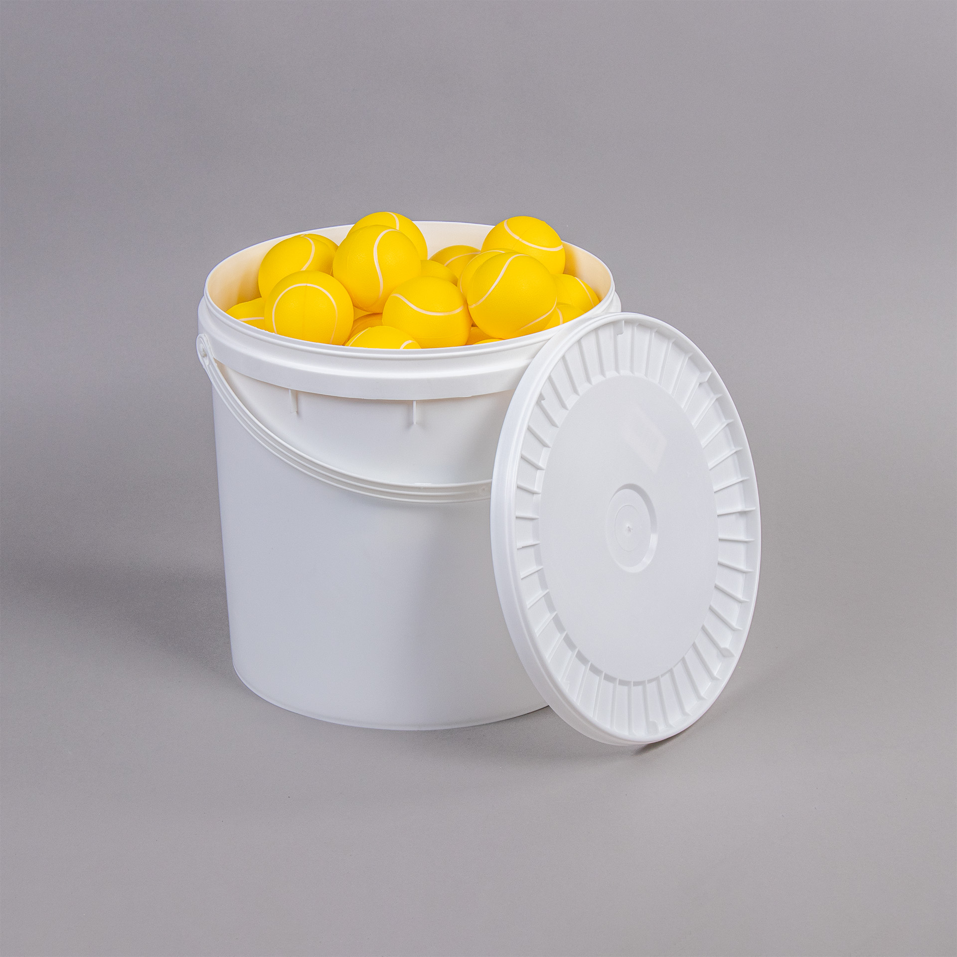 CUBO DE PELOTAS DE TENIS DE CAMPO DE ESPUMA 70mm (72 UNIDADE