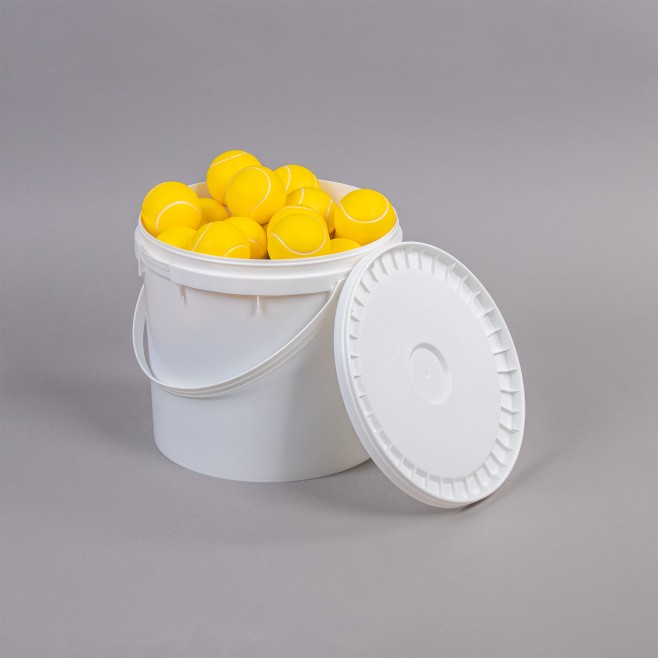 CUBO DE PELOTAS DE TENIS DE CAMPO DE ESPUMA 70mm (36 UNIDADE