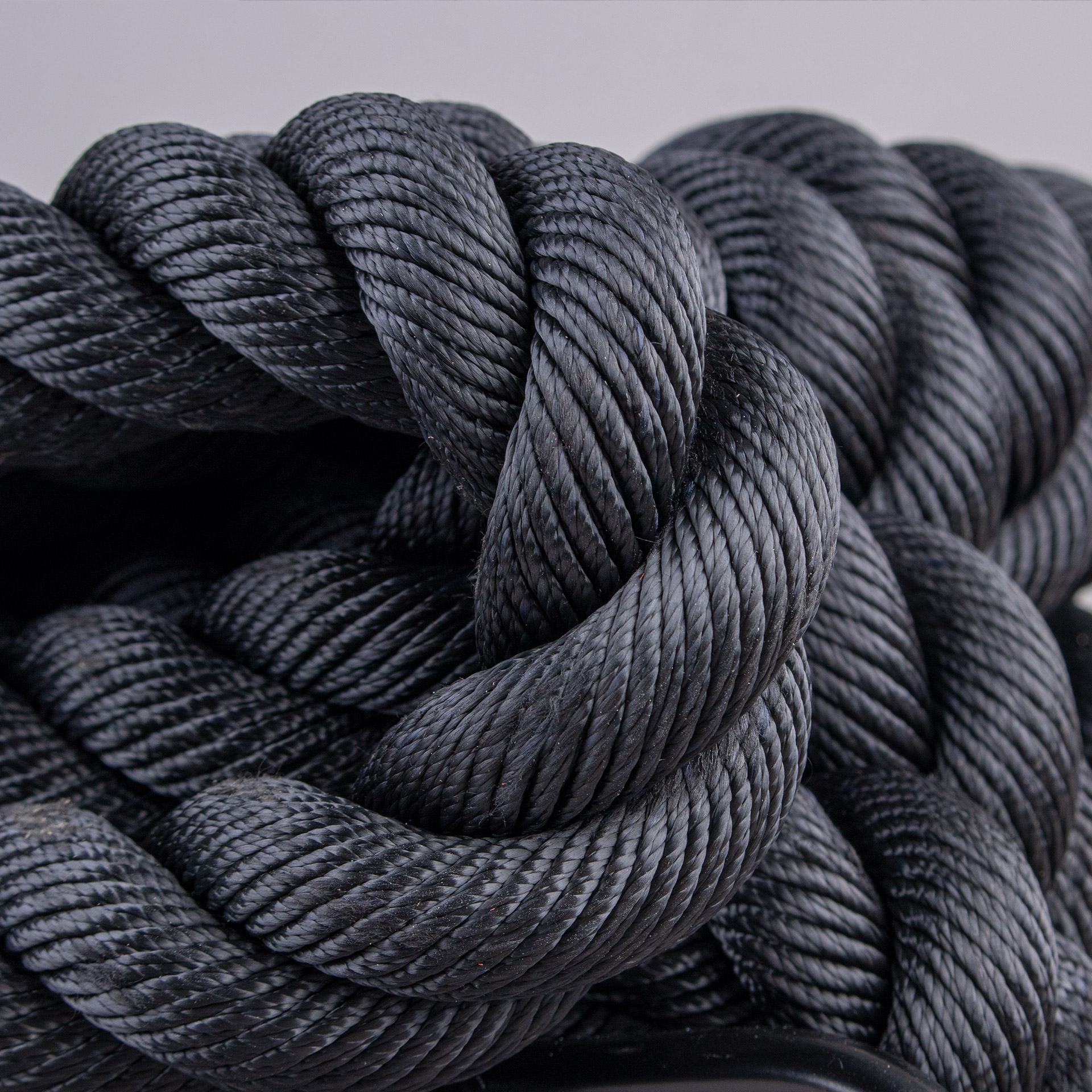 BLACK SLED PULL ROPE
